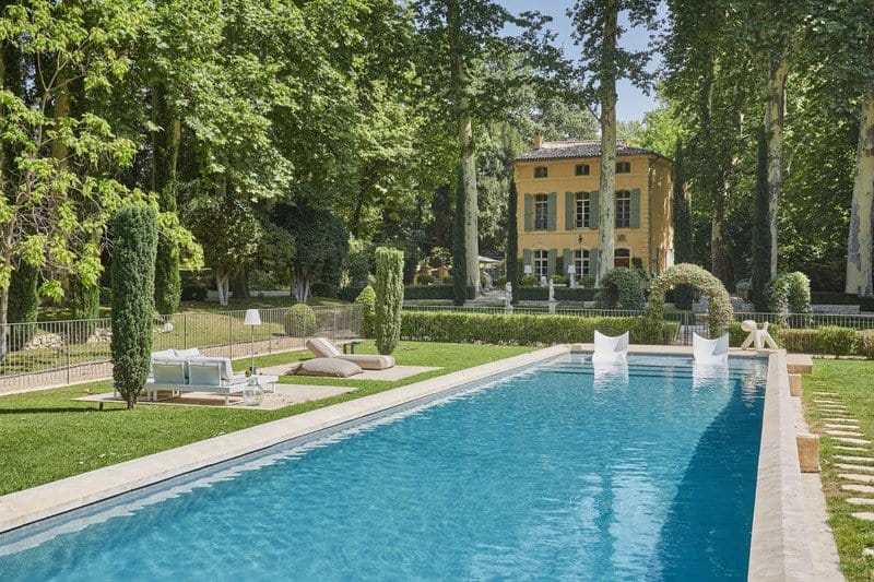Bastide provençale gérée par La Clef Provençale près d'Aix-en-Provence