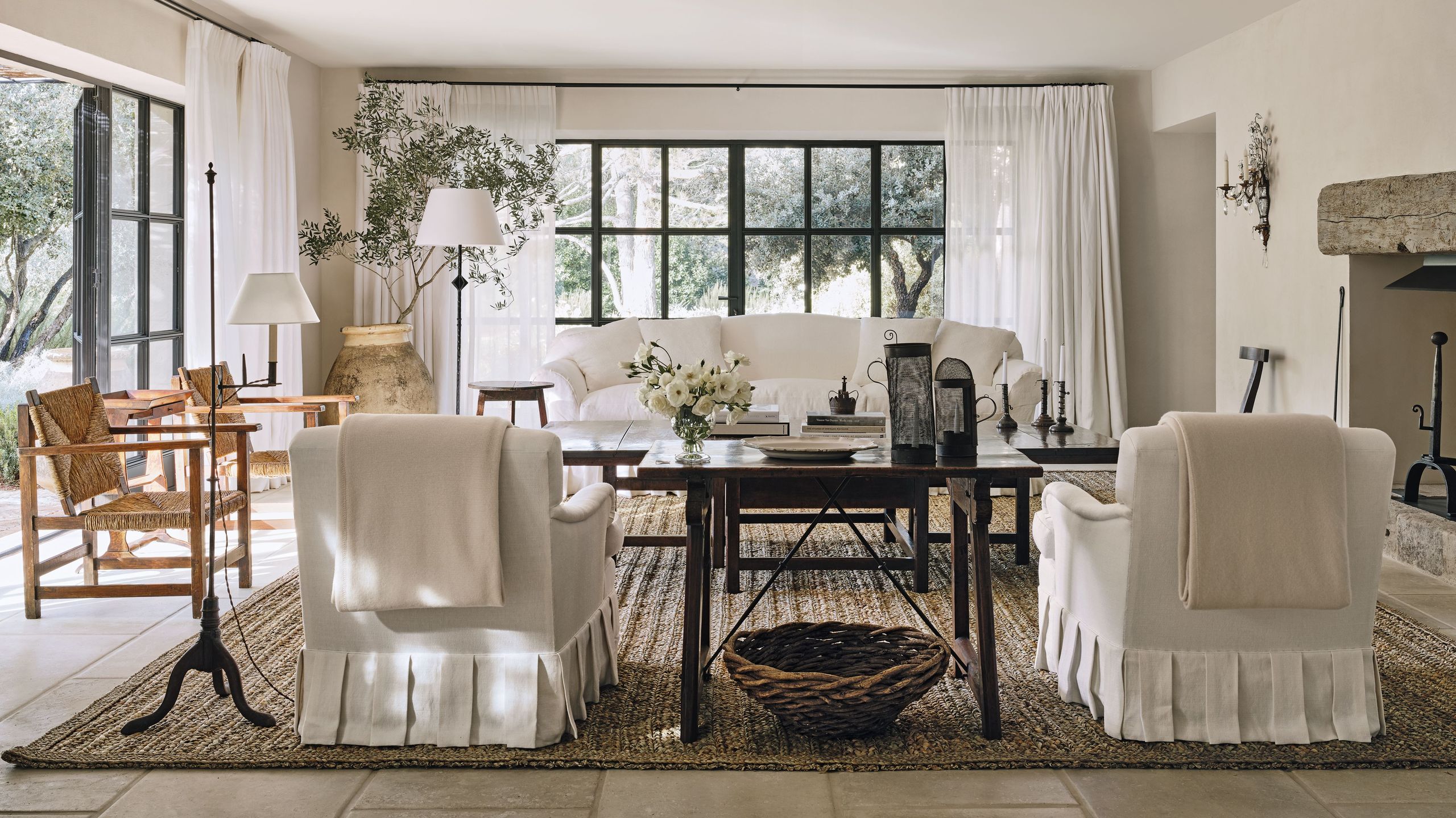 Intérieur provençal soigné