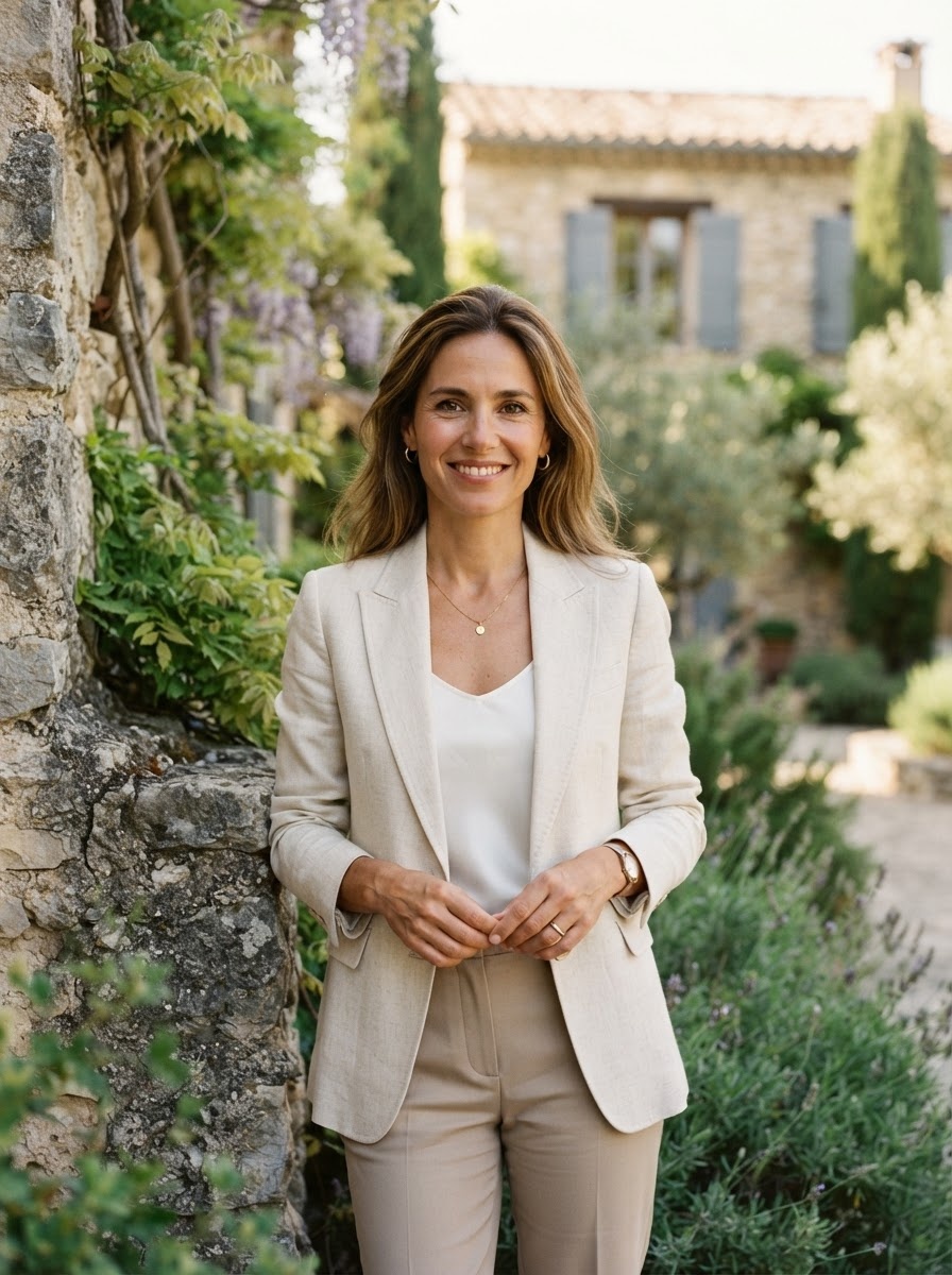 Portrait de la fondatrice de La Clef Provençale